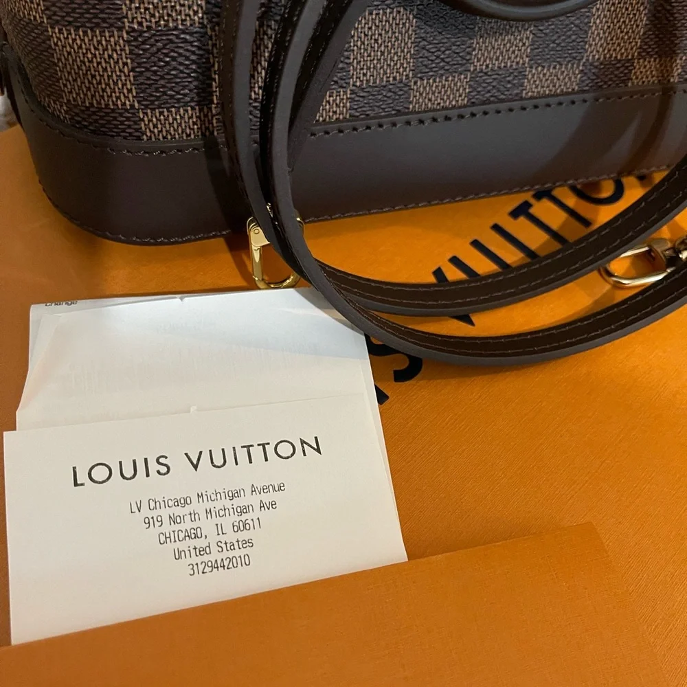 Louis Vuitton Damier Ebene Alma BB - Picture 8 of 8